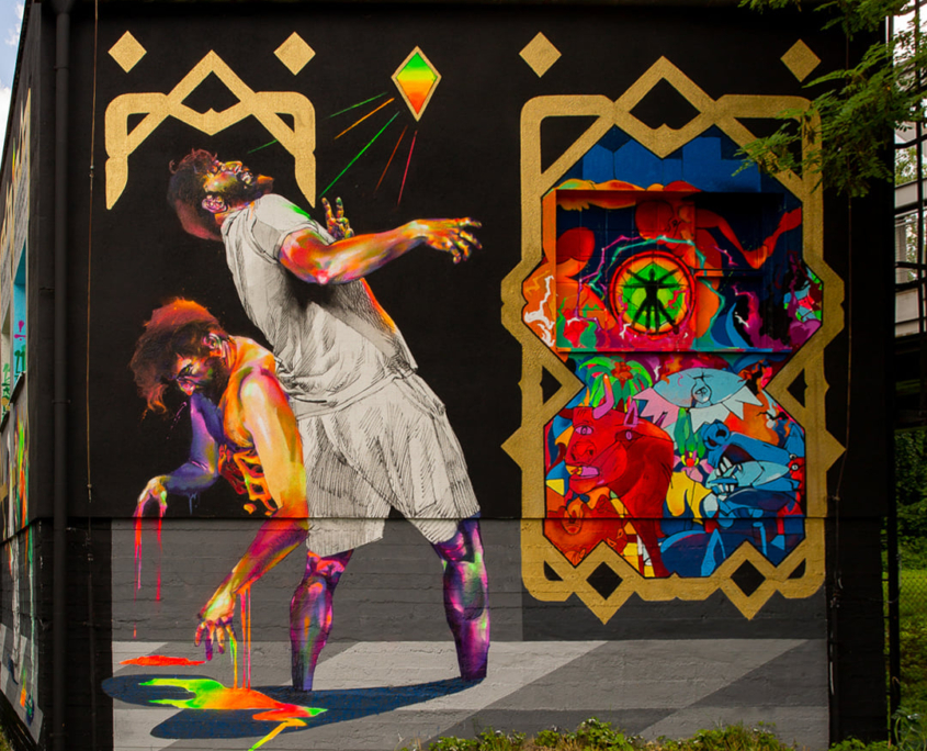 ONER MĚSTO=GALERIE MĚSTO=GALERIE – český street art festival proměňující veřejný prostor v otevřenou galerii.