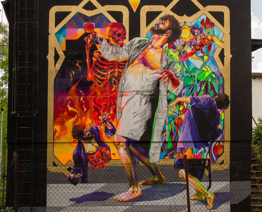 ONER MĚSTO=GALERIE MĚSTO=GALERIE – český street art festival proměňující veřejný prostor v otevřenou galerii.