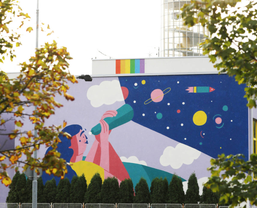 ONER MĚSTO=GALERIE MĚSTO=GALERIE – český street art festival proměňující veřejný prostor v otevřenou galerii.