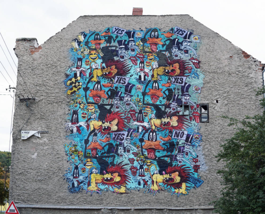 ONER MĚSTO=GALERIE MĚSTO=GALERIE – český street art festival proměňující veřejný prostor v otevřenou galerii.