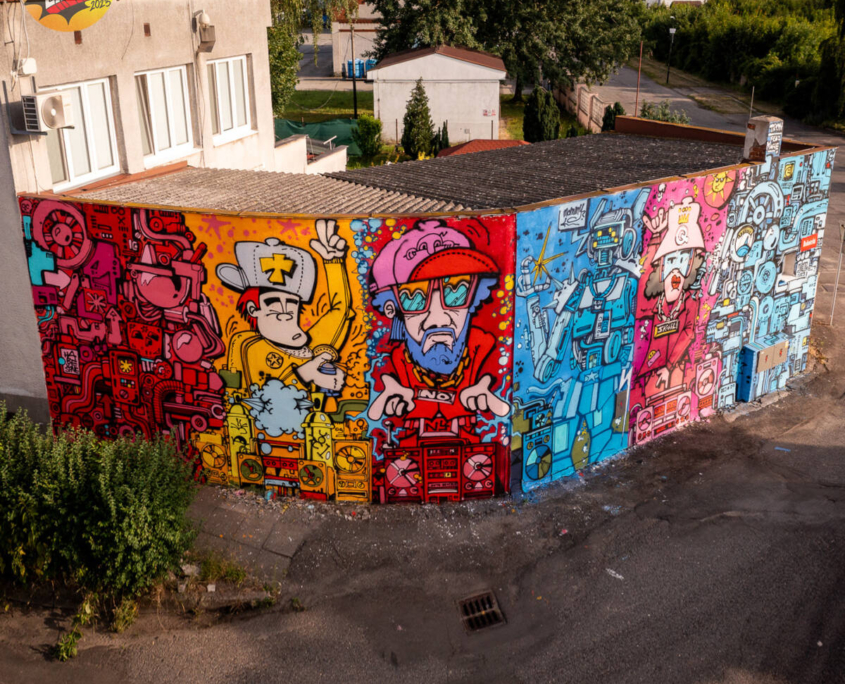 ONER MĚSTO=GALERIE MĚSTO=GALERIE – český street art festival proměňující veřejný prostor v otevřenou galerii.