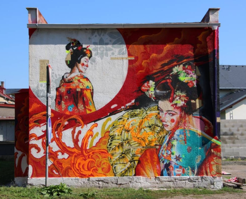 ONER MĚSTO=GALERIE MĚSTO=GALERIE – český street art festival proměňující veřejný prostor v otevřenou galerii.