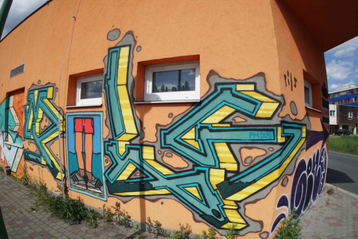 MĚSTO=GALERIE Poděbrady 2025 Žižkov Happening Loop Colors Urban & Graffiti jam report