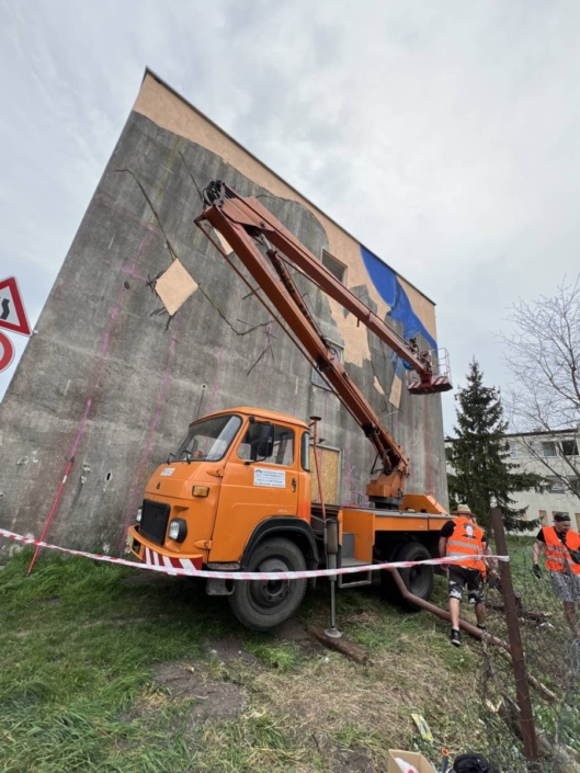MĚSTO=GALERIE Poděbrady 2025 Žižkov Happening ANNA MARTYNENKO (AM11ART) final