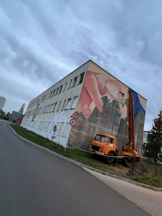 MĚSTO=GALERIE Poděbrady 2025 Žižkov Happening ANNA MARTYNENKO (AM11ART) final