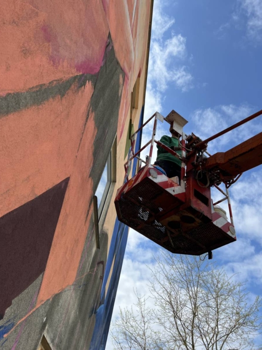 MĚSTO=GALERIE Poděbrady 2025 Žižkov Happening ANNA MARTYNENKO (AM11ART) final