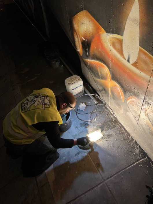 MĚSTO=GALERIE Turnov 2025 rozsvícená svíčka pro paní Maierovou