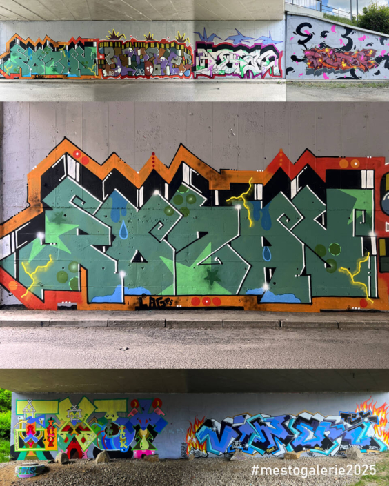 MĚSTO=GALERIE Turnov 2025 GRAFFITI SPOT #2 report MĚSTO=GALERIE Turnov 2025 GRAFFITI SPOT #2 report