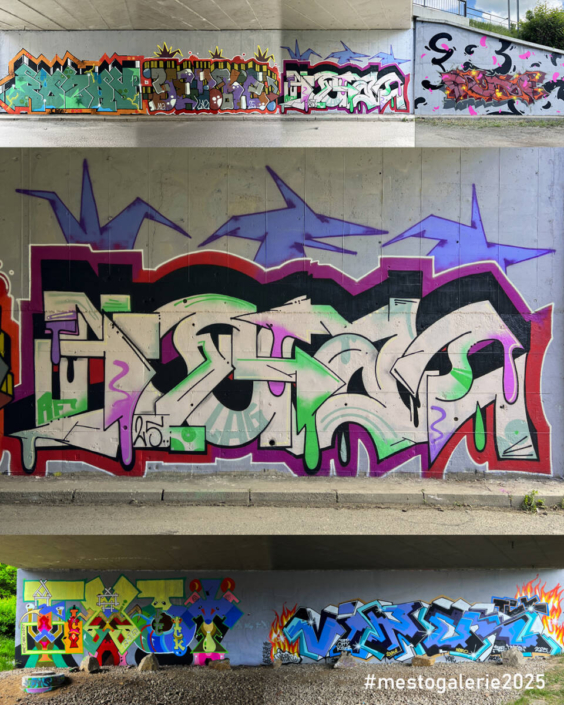 MĚSTO=GALERIE Turnov 2025 GRAFFITI SPOT #2 report MĚSTO=GALERIE Turnov 2025 GRAFFITI SPOT #2 report