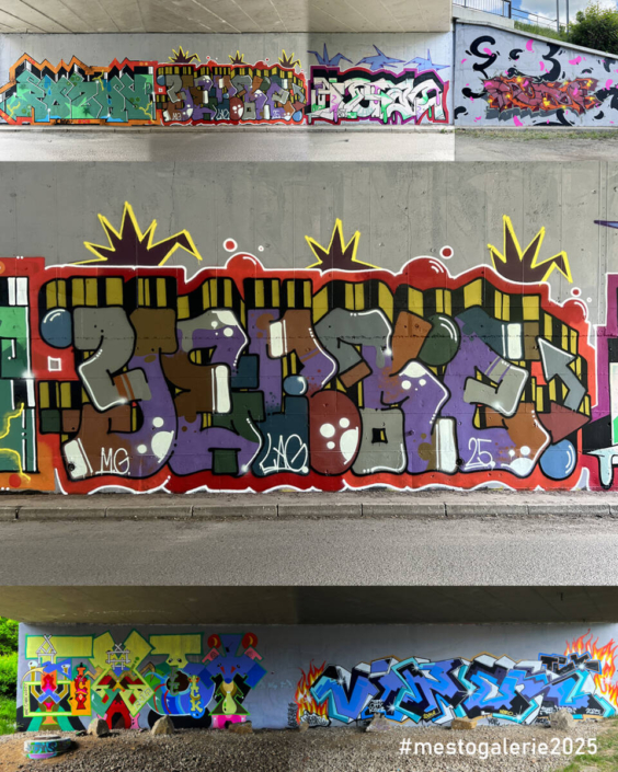 MĚSTO=GALERIE Turnov 2025 GRAFFITI SPOT #2 report MĚSTO=GALERIE Turnov 2025 GRAFFITI SPOT #2 report