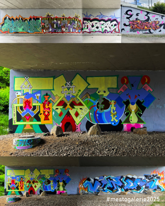 MĚSTO=GALERIE Turnov 2025 GRAFFITI SPOT #2 report MĚSTO=GALERIE Turnov 2025 GRAFFITI SPOT #2 report
