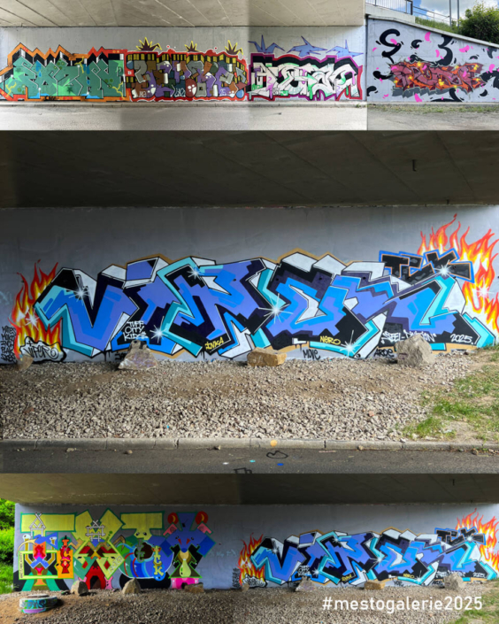 MĚSTO=GALERIE Turnov 2025 GRAFFITI SPOT #2 report MĚSTO=GALERIE Turnov 2025 GRAFFITI SPOT #2 report