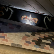 MĚSTO=GALERIE Turnov 2025 rozsvícená svíčka pro paní Maierovou