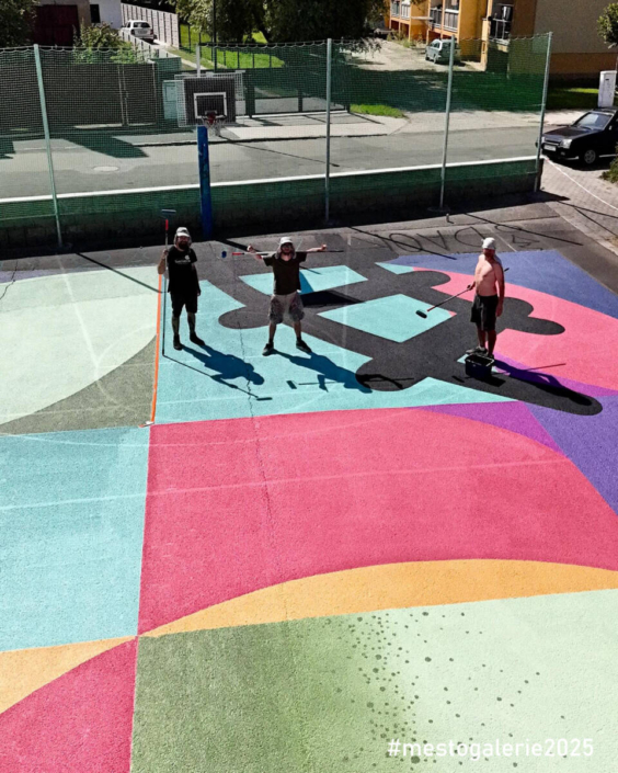MĚSTO=GALERIE Nymburk 2025 PROJEKT IHRISKO – RASCALS STREETART final