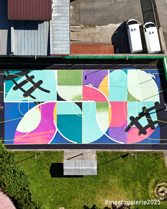 MĚSTO=GALERIE Nymburk 2025 PROJEKT IHRISKO – RASCALS STREETART final