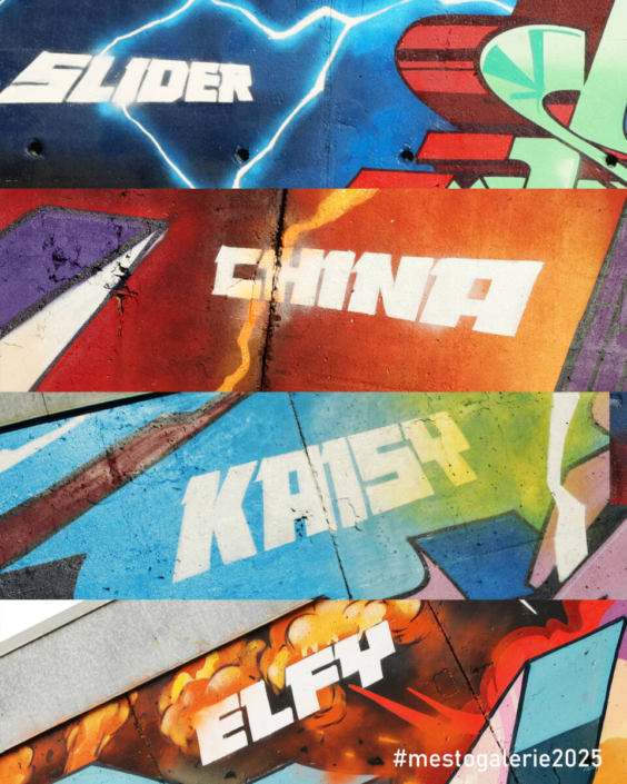 MĚSTO=GALERIE Dvůr Králové nad Labem 2025 SLIDER & FRIENDS final