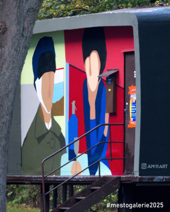 MĚSTO=GALERIE Dvůr Králové nad Labem 2025 ANNA MARTYNENKO (HERZIG) aka AM11ART final